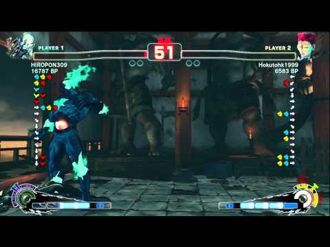 HIROPON309 [Seth] vs Hokutohk1999 [Viper] SSF4 Japanese Online Ranked Matches - TRUE-HD