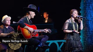 LIVE! Jesse y Joy Perform &quot;Un Besito Mas&quot; On Stage - 31st Hispanic Heritage Awards