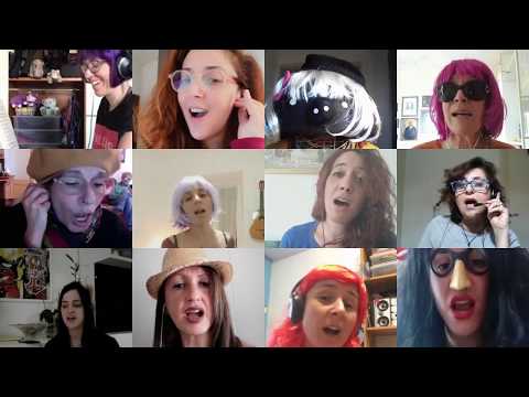 Video Killed the Radio Star - The Buggles cover - HurlaHoop Choir