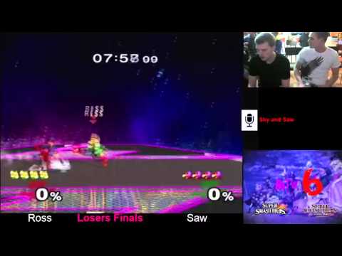 BitW6 Melee - Loser's Finals - Ross vs  Saw
