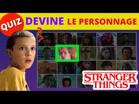 QUIZ STRANGER THINGS | 20 questions | Qui est-ce Connais tu vraiment les personnages de la série