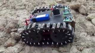 preview picture of video 'Self Learning Bot(Terrain test) by Science Club of IISER-Kolkata'