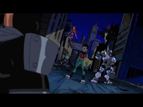 Teen Titans vs. Slade and Trigon's army CMV