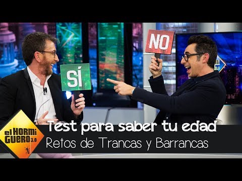 Berto Romero y Pablo Motos analizan su momento vital con Trancas y Barrancas - El Hormiguero 3.0