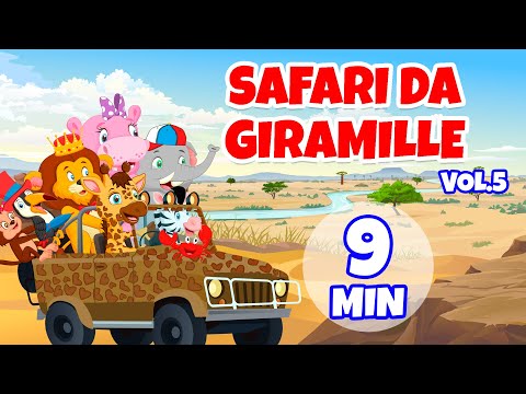 Safari da Giramille Vol. 5 - Giramille 9 min | Desenho Animado Musical