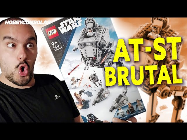 Vídeo relacionado con LEGO, 75322 Star Wars AT-ST de Hoth, Set de Construcción con Chewbacca y Figura de Droide, El Imperio Contraataca, Regalos para Cumpleaños Infantiles, Multicolor