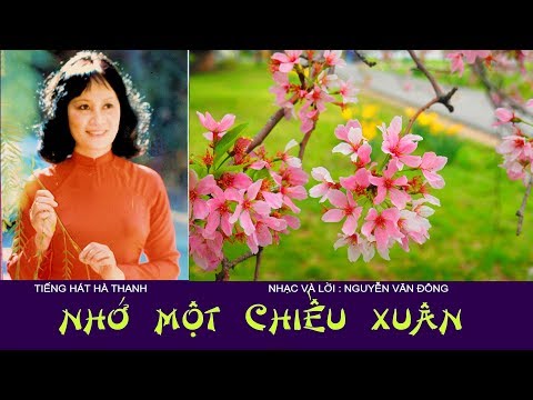 HÀ THANH - Nhớ một chiều xuân - NGUYỄN VĂN ĐÔNG
