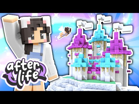 💜Building A Fairy Castle! Minecraft Afterlife SMP Ep.6