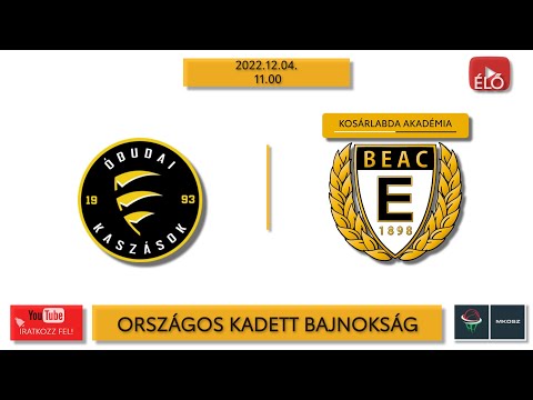 U16 🏀  Óbudai Kaszások - BEAC-Újbuda KA/B