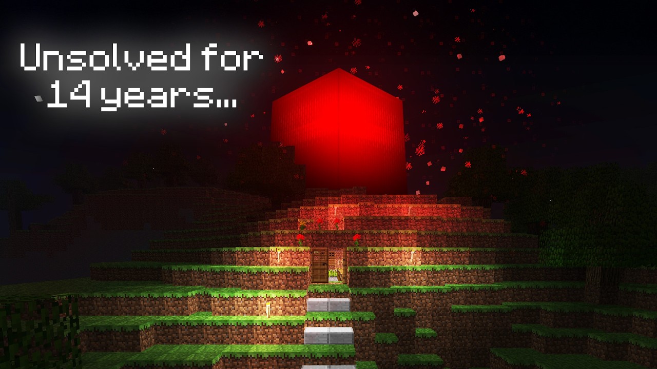 Strange House in an Alpha Minecraft World