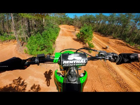 First Ride on New KX250F