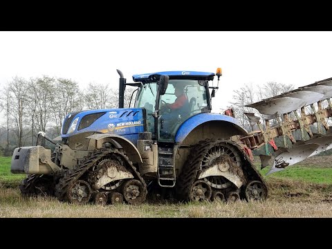 New Holland T7.270 Camso Track | Kverneland LB100