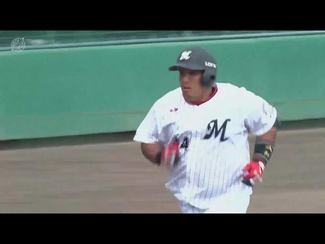【ファーム】マリーンズ・井上 左中間へ逆転の3ランホームランを放つ!! 2021/7/29 M-G(ファーム)