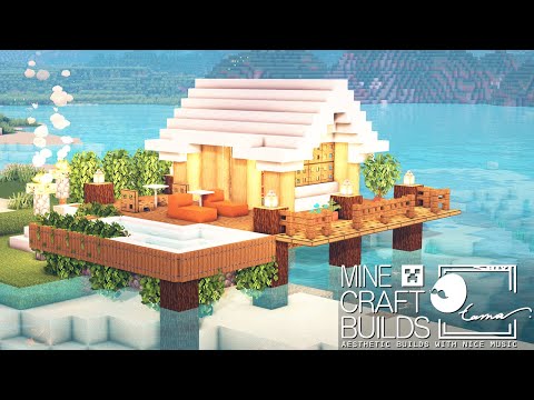 Otama The World - 🔨🏡 Minecraft: 🌊 How to Build a Beach House with Pool