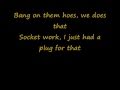 Wiz Khalifa Taylor Gang Lyrics on Screen 