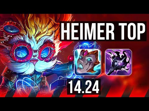 HEIMERDINGER vs PANTHEON (TOP) | KR Master | 14.24