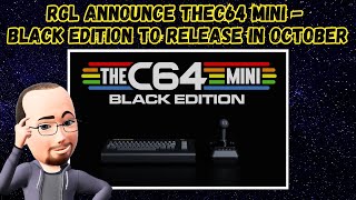RGL Announce TheC64 Mini - Black Edition To Release In October 2025