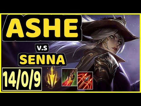 DEFTLY (ASHE) vs SENNA - 14/0/9 KDA BOTTOM ADC CHALLENGER GAMEPLAY - NA