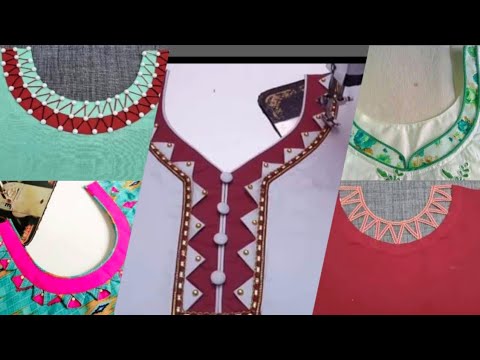 Neck Design Ideas/Styles Neck Design/Gala Ka Design/Beautiful Punjabi Suit Neck Design 👍