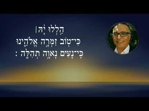 הללו יה, כי טוב זמרה אלהינו | תהלים קמז Psalm 147 | יאיר חדד חדאד Yair Haddad