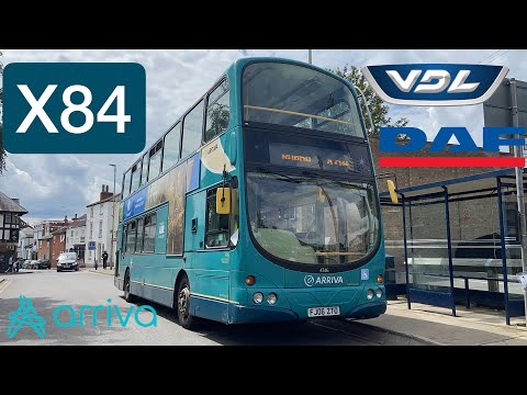 *Turbo Monster* Arriva Midlands 4746 Wright Pulsar Gemini VDL DB250 | Route X84