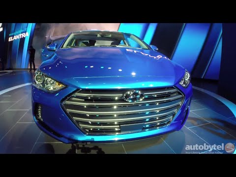 2017 Hyundai Elantra at the LA Auto Show