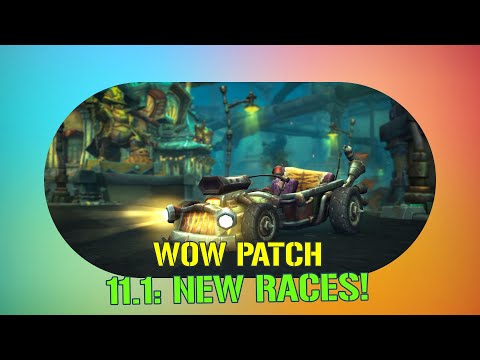 World of Warcraft Patch 11.1: New Breakneck & Skyrocket Races Revealed!
