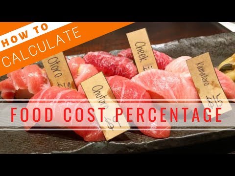 How to Calculate Food Cost Percentage【Sushi Chef Eye View】