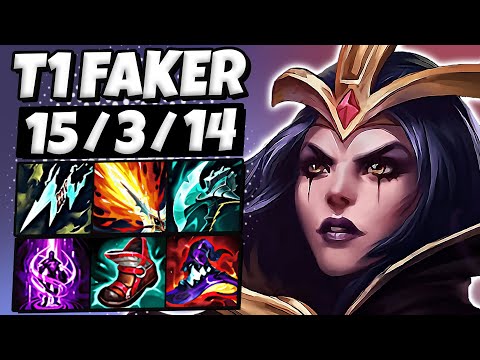T1 Faker Leblanc vs Ahri [ MID ] Ranked Korea Patch 13.15 ✅