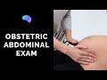 Pregnant Abdomen Examination (a.k.a. Obstetric Abdominal Examination) - OSCE Guide | UKMLA | CPSA