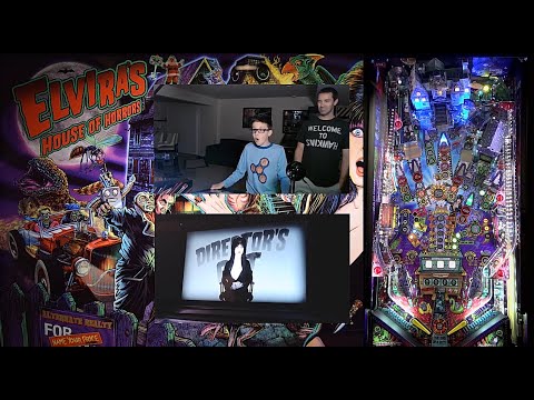 HurryUpPinball - Elvira's House of Horrors - Maddox makes it to Director's Cut