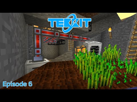 Automatic Wheat Farm - Tekkit (Minecraft 1.6.4 Survival Lets Play)