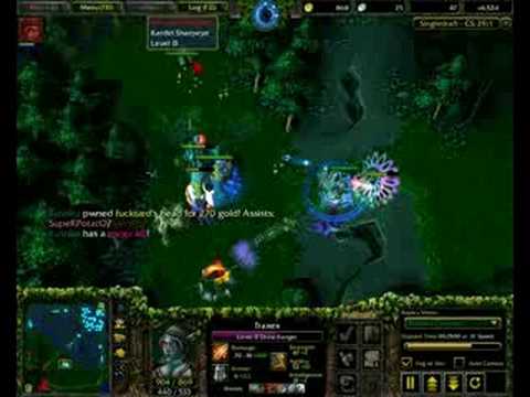 Dota - Drow Ranger Quintuple Kill