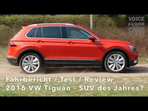 2016 VW Tiguan Fahrbericht Test Drive Review Meinung Kritik VLOG | Voice over Cars