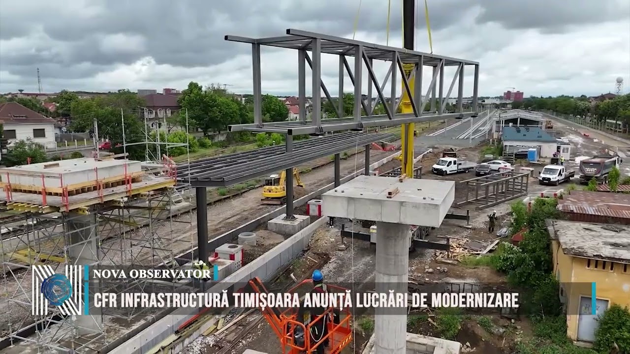 CFR Infrastructură Timișoara anunță lucrări de modernizare