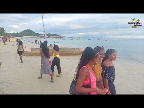 Madagascar 🇲🇬 discovering beaches, roads, people of Nosy Be. Real life in Ambatoloaka