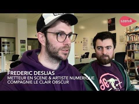 Frédéric Deslias | Les furtifs d'Alain Damasio | application et pièce de théâtre I szenik