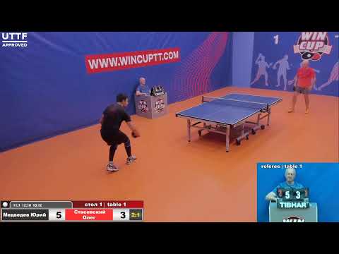 Медведев Юрий Стасевский Олег Турнир  Восток 1 WINCUP 29.05.21 Прямая трансляция Зал1