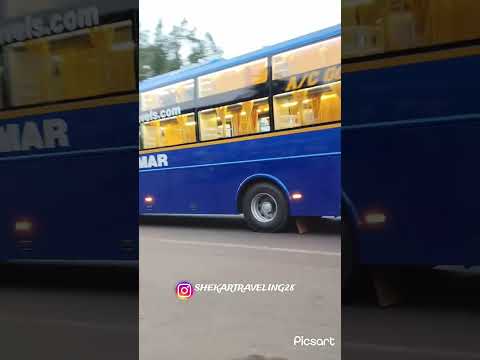 SHREE KUMAR TRAVEL BRAND NEW ASHOK LEYLAND BUS BUILT DAMODAR #trending #viralvideo #tourist