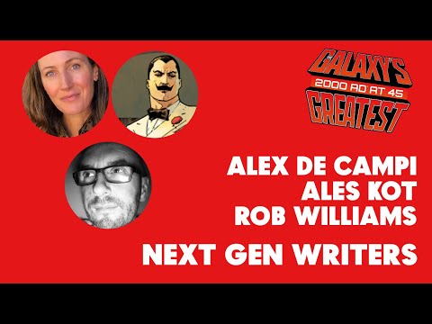 Next Generation Writers - The Galaxy's Greatest: 2000 AD @ 45