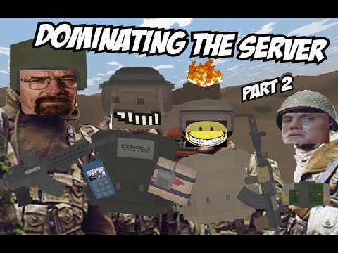 We DOMINATED The WHOLE SERVER On Vanilla ARID | Unturned [2/2]