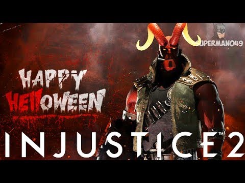 Injustice 2: New Hellboy Epic Gear First Look! - Injustice 2 "Hellboy" Gameplay
