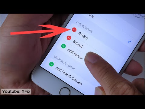How to Change DNS server on iPhone
