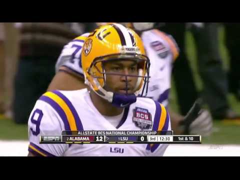 2012 BCS National Championship Game - #1 LSU vs. #2 Alabama Highlights