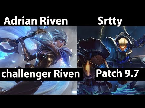[ Adrian Riven ] Riven vs Jayce [  Srtty ] Top  - Adrian Riven Stream Patch 9.7