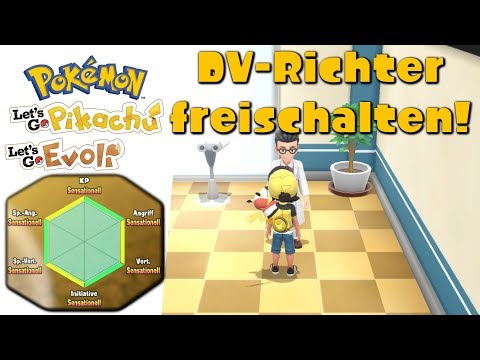 So schaltet ihr den DV Richter frei!💡Pokémon Let's Go[Tutorial/Deutsch]