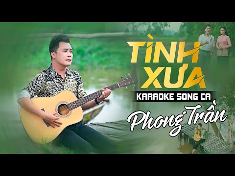 Karaoke Vọng Cổ Tình Xưa - Thiếu Đào | Song ca cùng Phong Trần