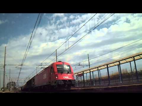 E190.024 ÖBB sul MRS 55321 Ferrara - Maddaloni Marcianise, in transito a Torricola