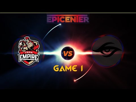 Team Empire vs Team Secret (Game 1) | EPICENTER 2017 CIS-Europe Qualifier