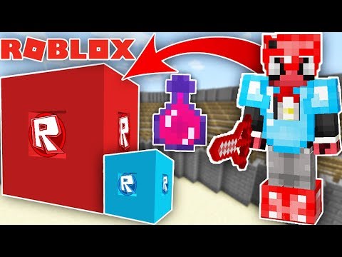 ROBLOX ŞANS BLOKLARI - Minecraft (Roblox Kılıcı, Robux Eşyaları)